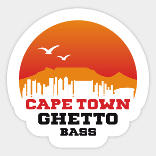 Cape Town Ghetto Bass Sticker